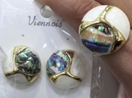 Show details for Inexpensive Gold Plated Opal 2 Piece Jewelry Set from Reliable Manufacturer