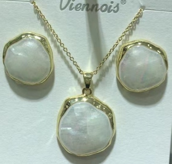 Picture of Beautiful Opal Simple 2 Piece Jewelry Set