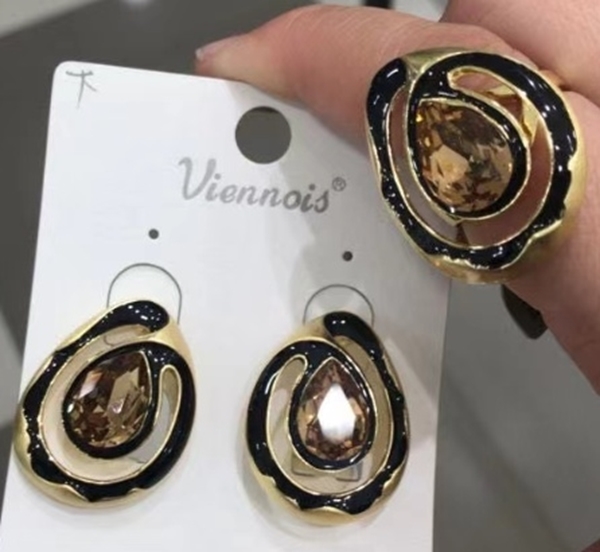 Picture of New Season Colorful Opal 2 Piece Jewelry Set with SGS/ISO Certification